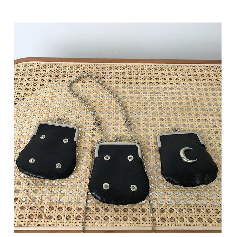 Mini Coin Creasant Moon Purse