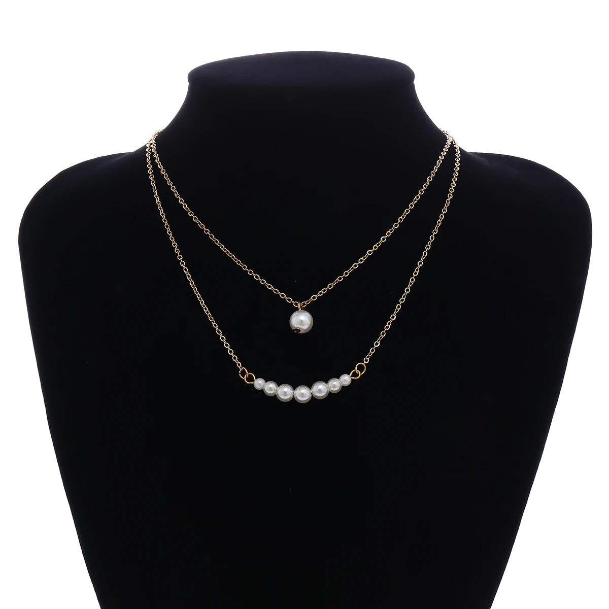 Victorian Pearl Choker Necklace