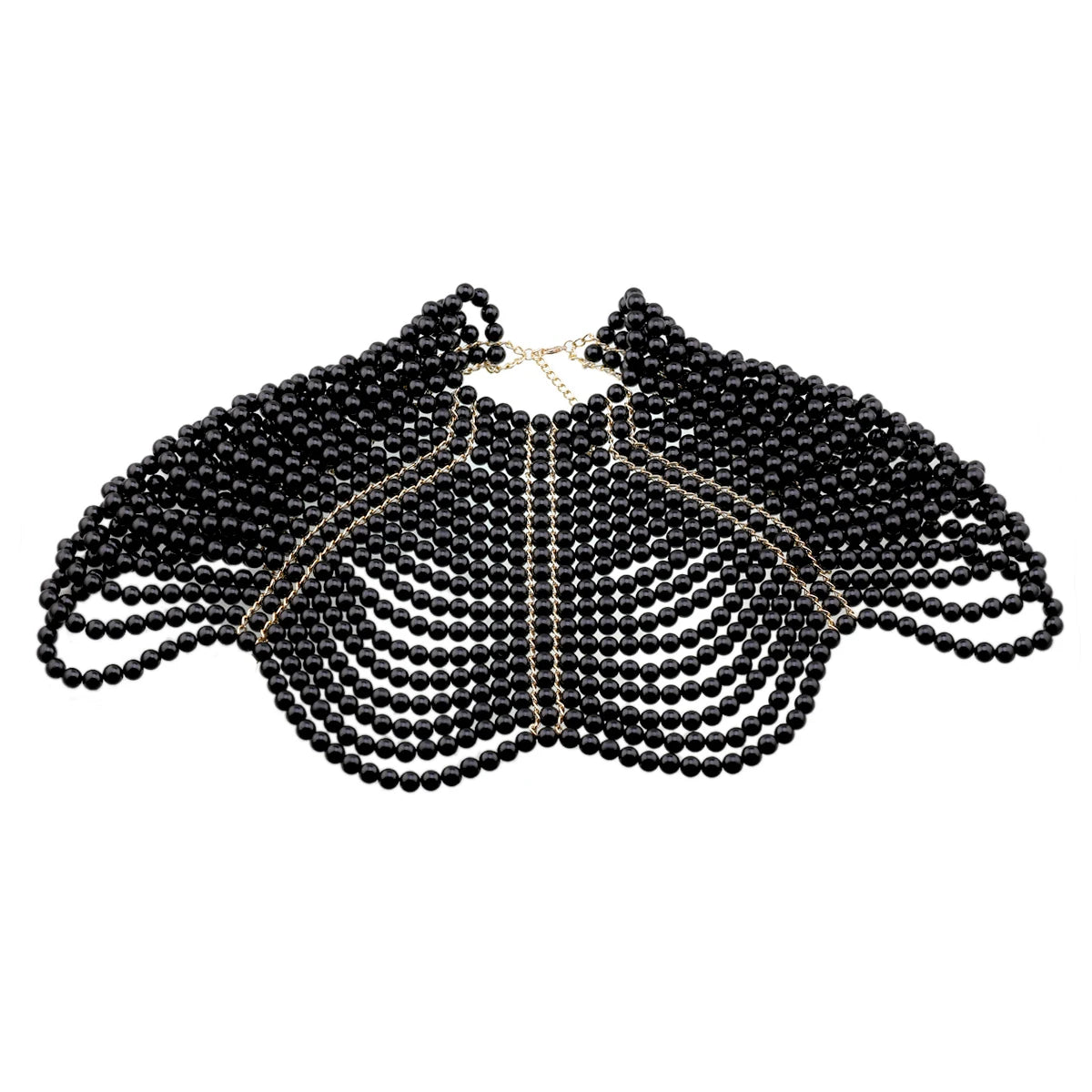 Pearl Body Chain Shrug