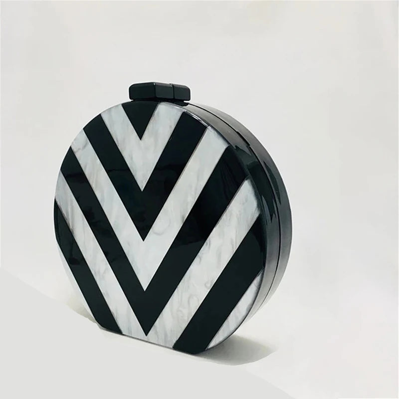 Black & White Acrylic Bag