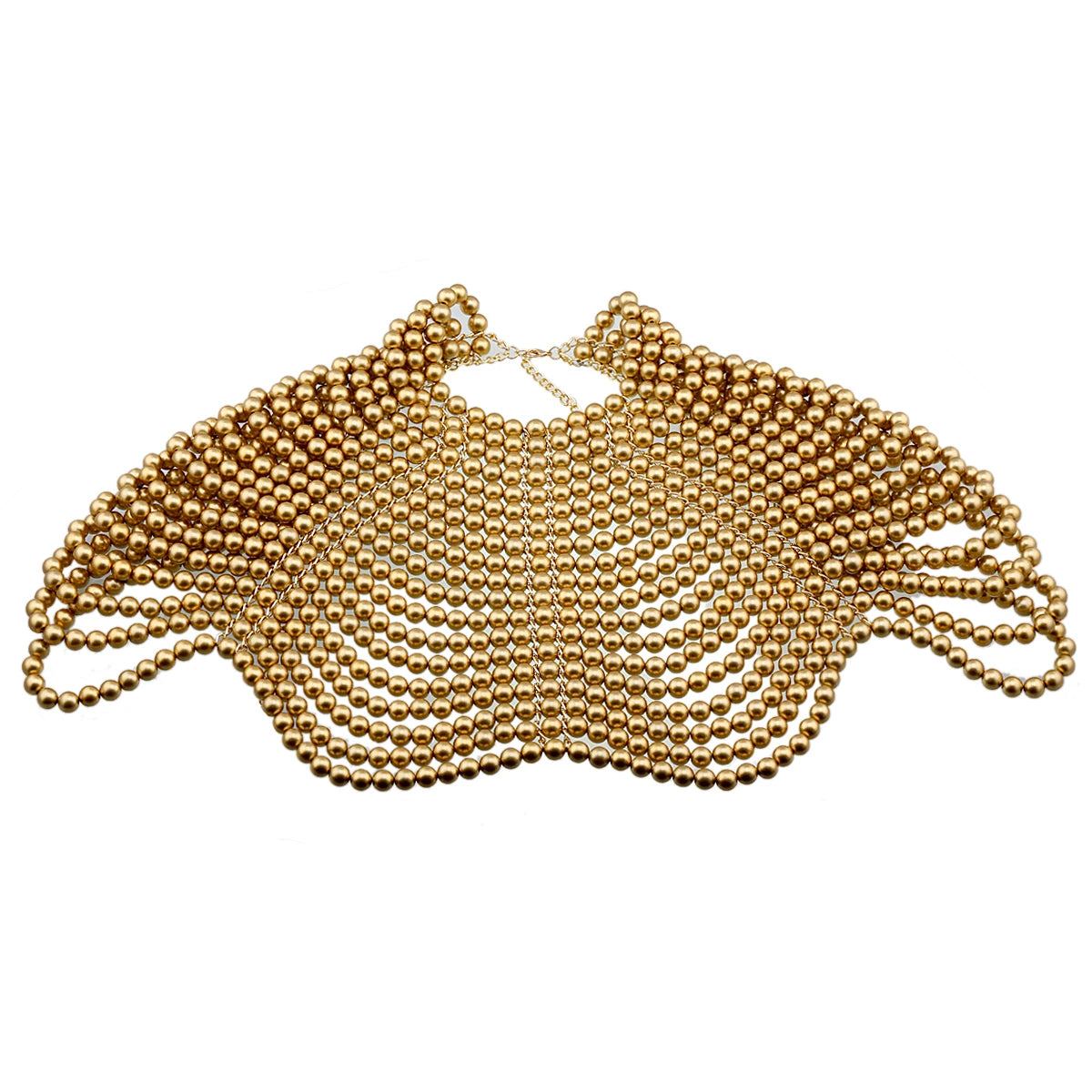 Pearl Body Chain Shrug