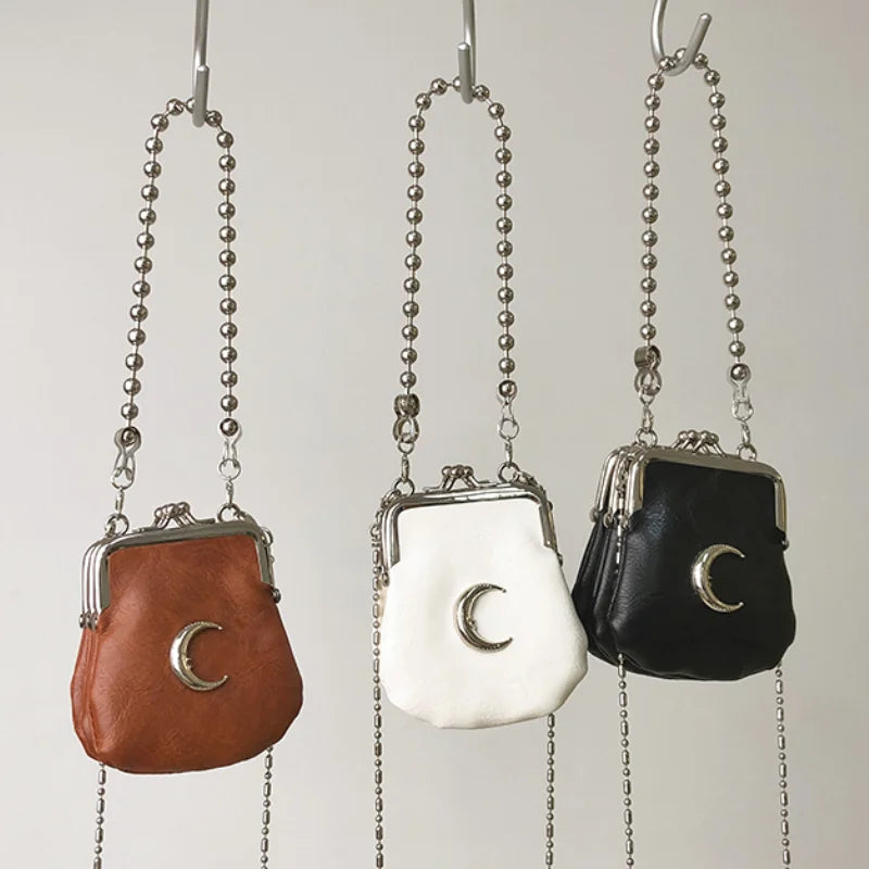 Mini Coin Creasant Moon Purse