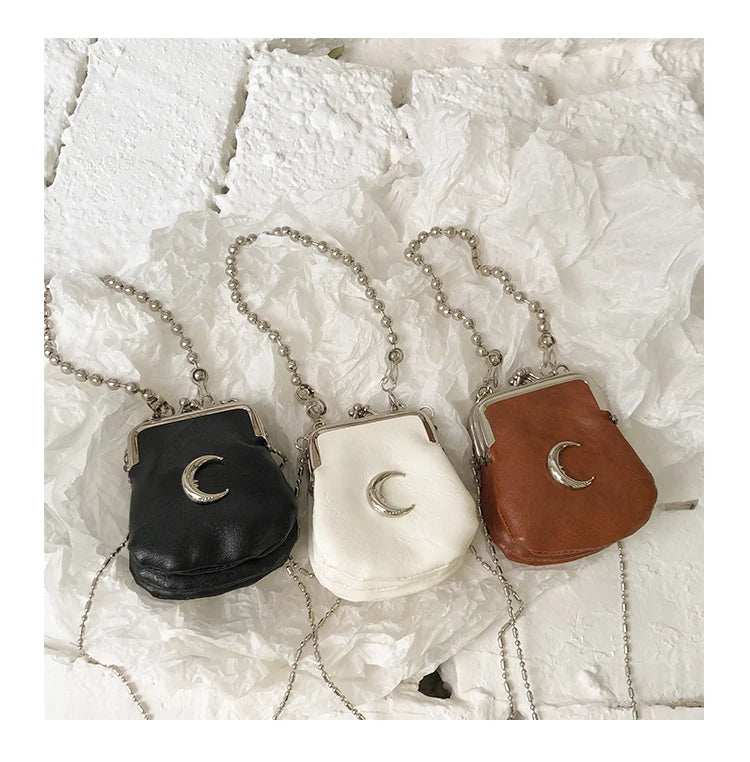 Mini Coin Creasant Moon Purse