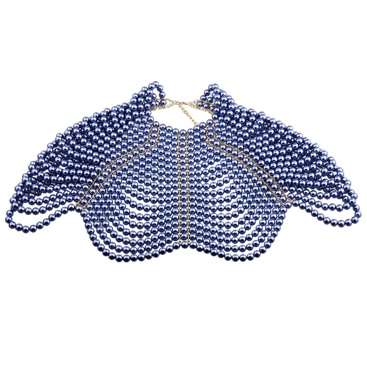 Pearl Body Chain Shrug