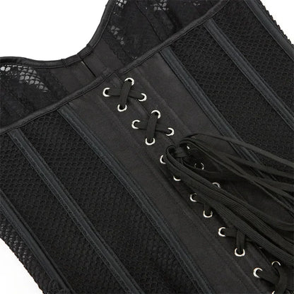 Fishnet Lace Corset