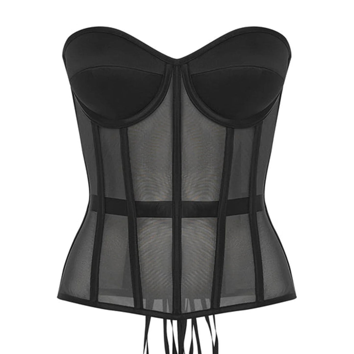 Sheer Mesh Corsets