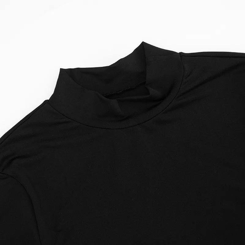 Faux Fur Long Sleeve Bodysuit