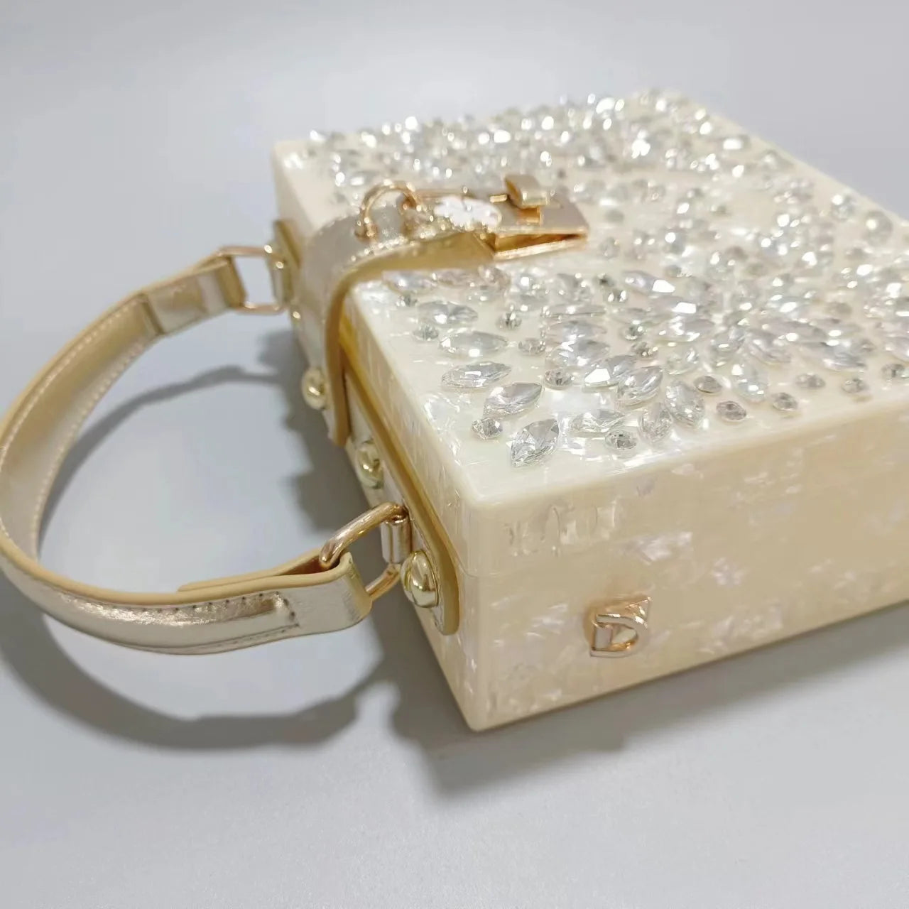 Rhinestone Acrylic Handbag