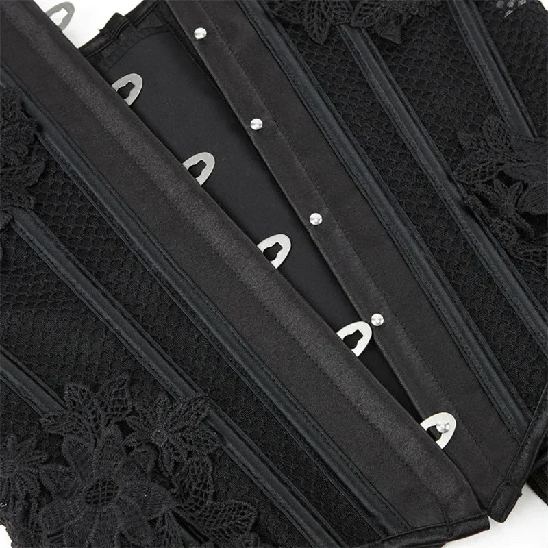 Fishnet Lace Corset