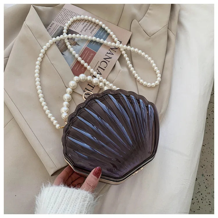 Transparent Seashell Bag