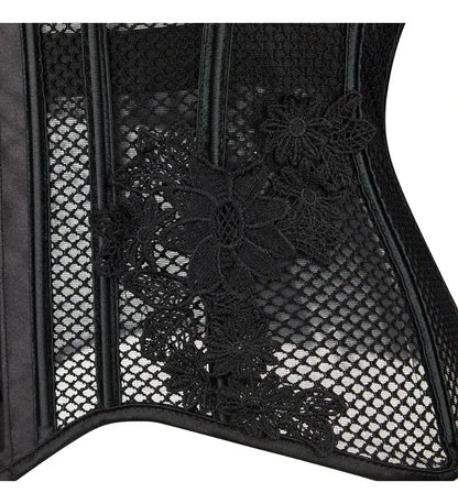 Fishnet Lace Corset