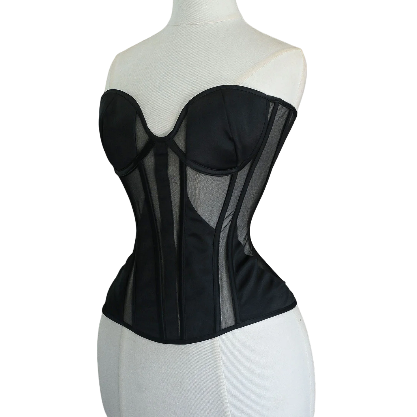 Satin & Mesh Corsets