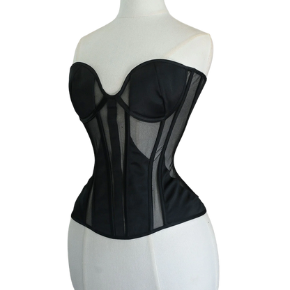 Satin & Mesh Corsets