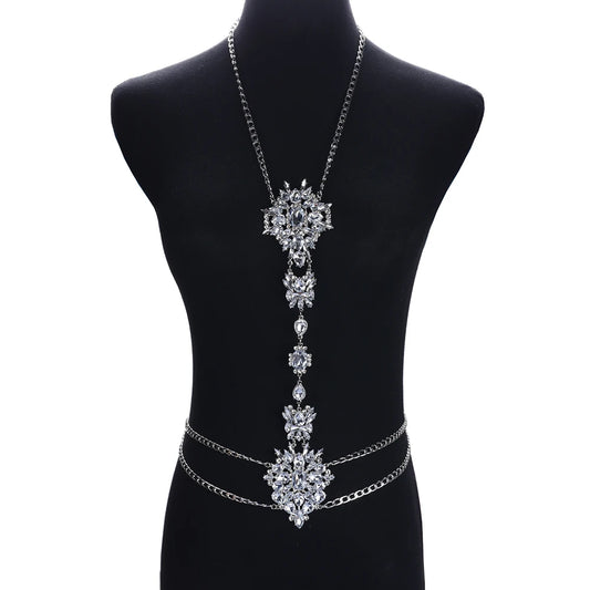 Crystal Rhinestone Body Chain