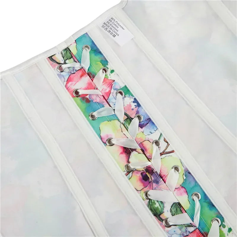 Pastel Floral Fields Corsets