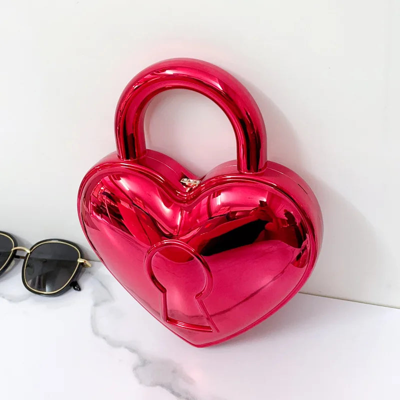 Chrome Heart Locket Clutch