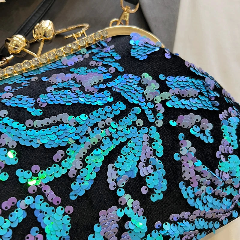 Sequins Clutch Purse