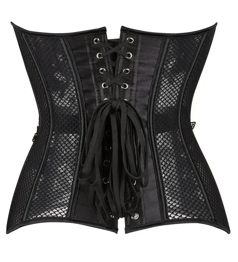 Fishnet Lace Corset
