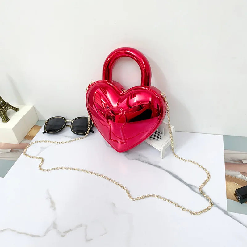 Chrome Heart Locket Clutch