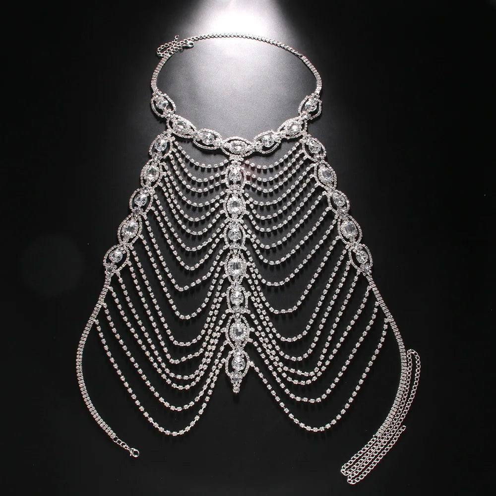 Rhinestone Body Chain