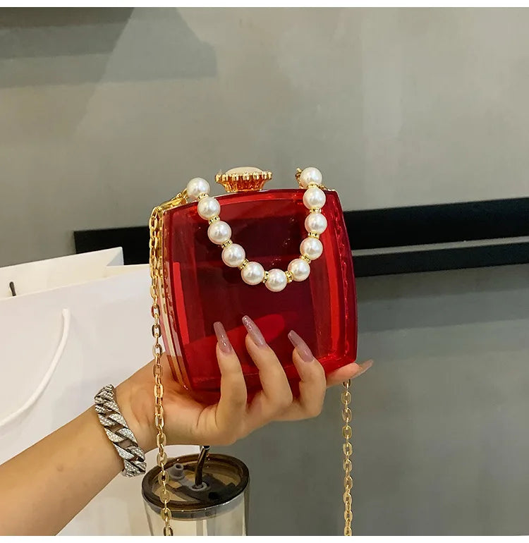 Acrylic Box Clutch