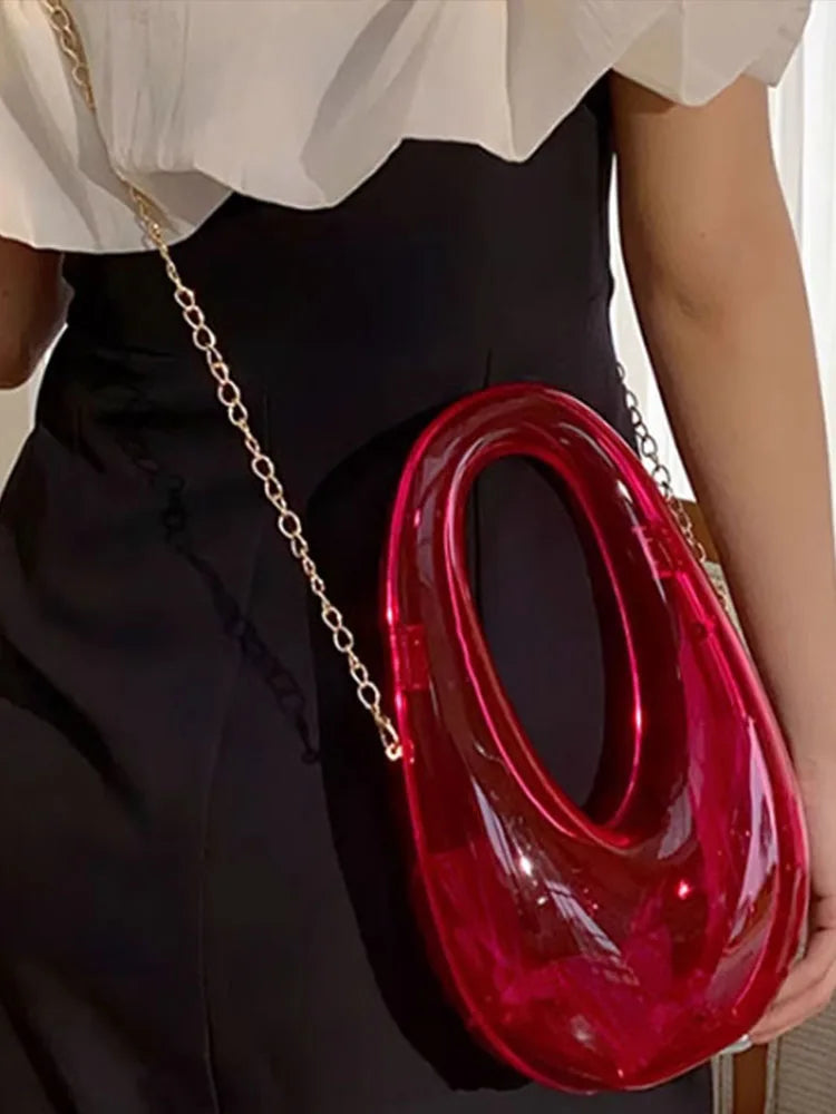 Acrylic Drop Purse