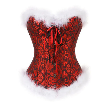Christmas Mrs. Claus Corset
