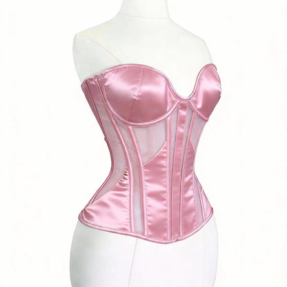 Satin & Mesh Corsets