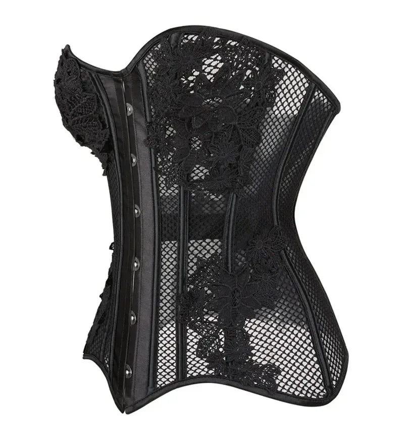 Fishnet Lace Corset