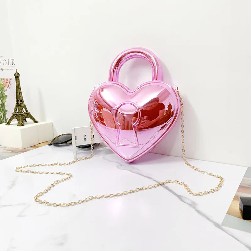 Chrome Heart Locket Clutch