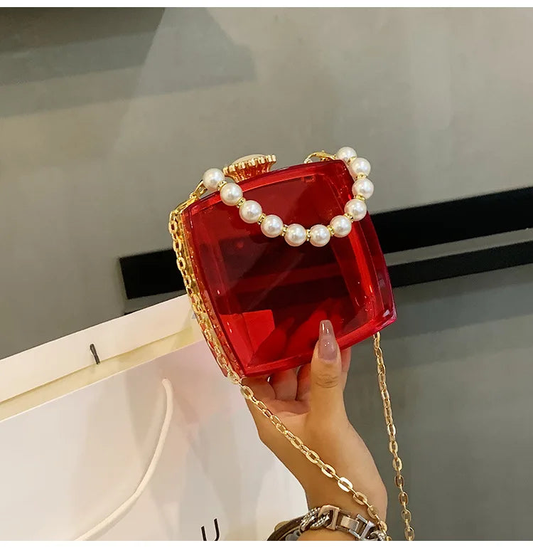 Acrylic Box Clutch