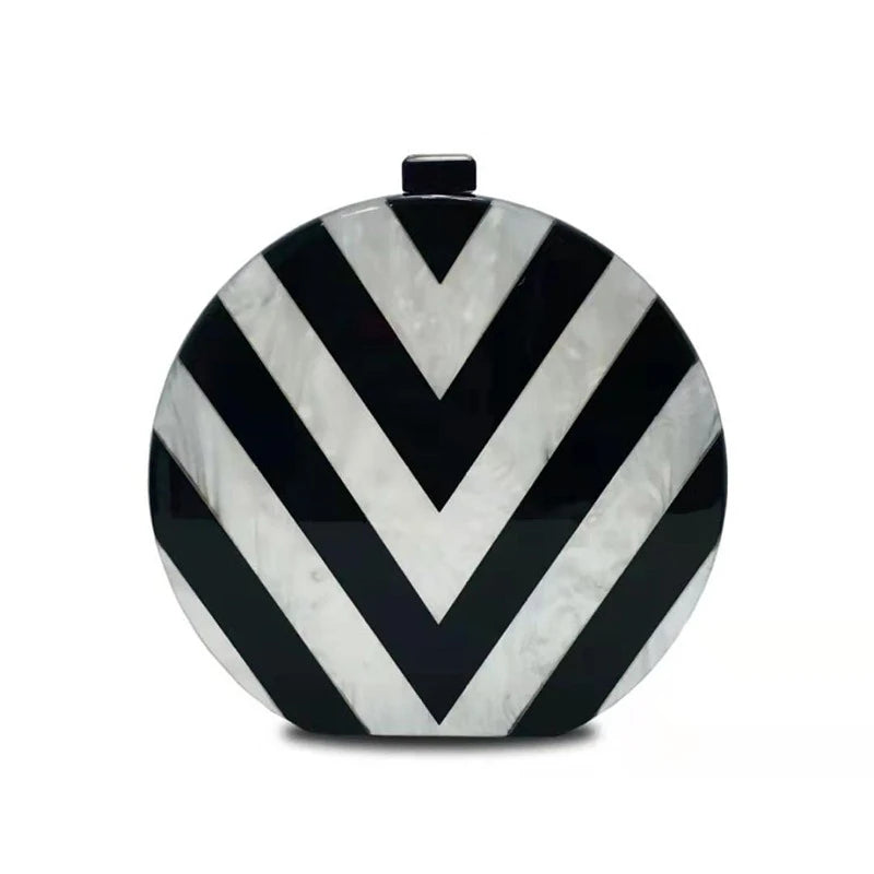 Black & White Acrylic Bag