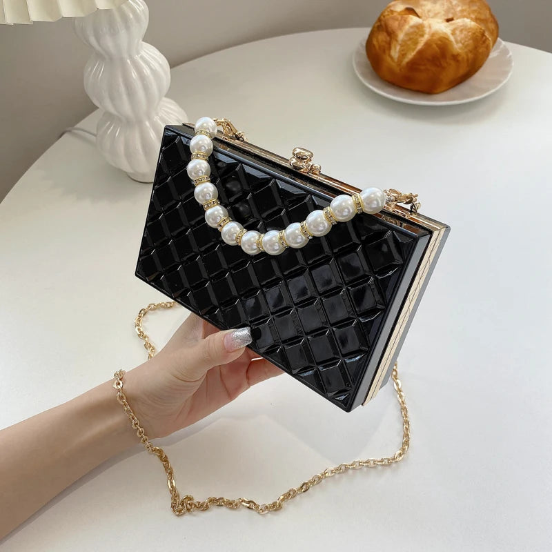 Transparent Quilted Purse