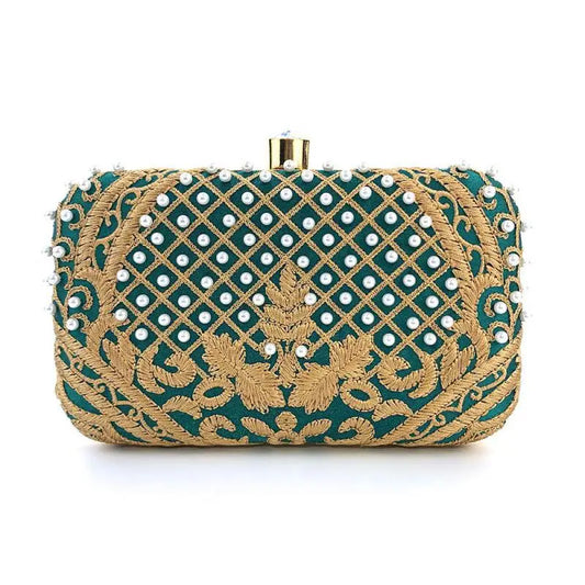 Baroque Jewel Clutch