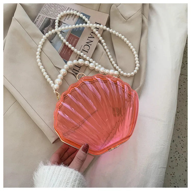 Transparent Seashell Bag