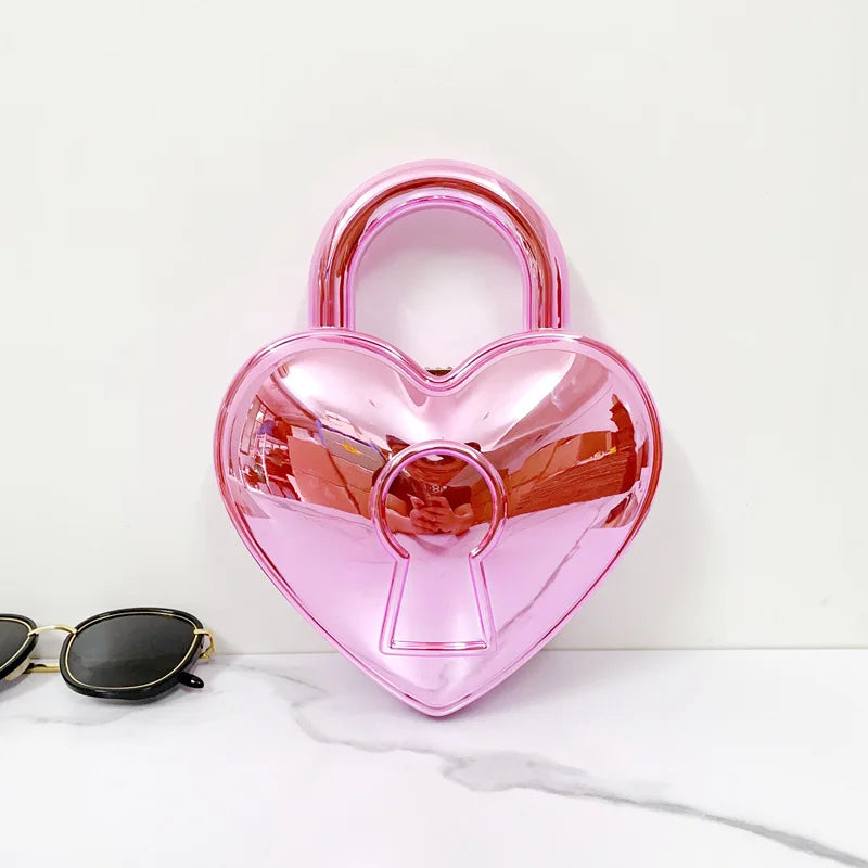 Chrome Heart Locket Clutch