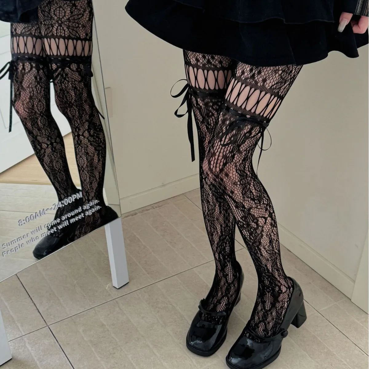 Bow Tie Tights