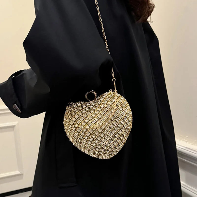 Diamond Heart Purse