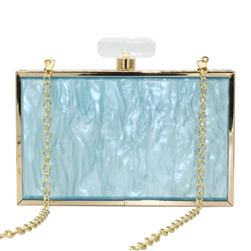 Pearl Acrylic Clutch