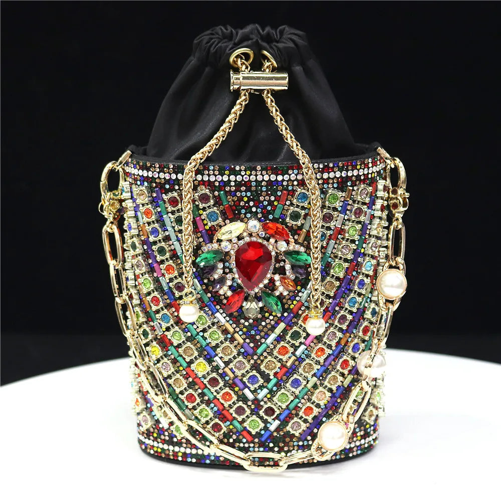 Jewel Bucket Bag