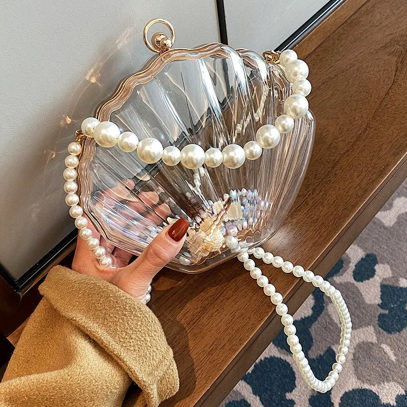 Transparent Seashell Bag