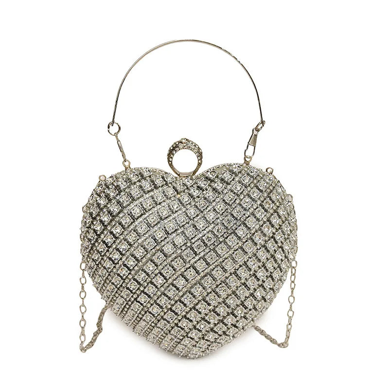 Diamond Heart Purse