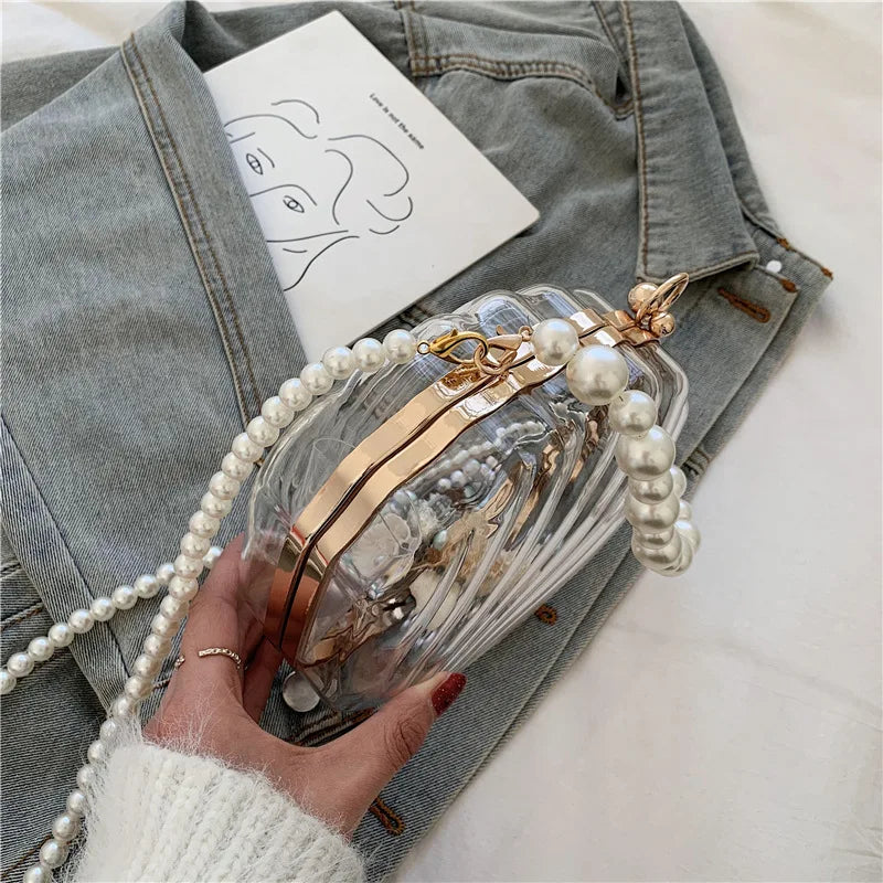 Transparent Seashell Bag