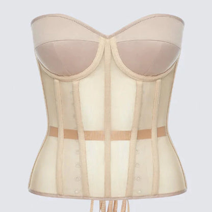 Sheer Mesh Corsets