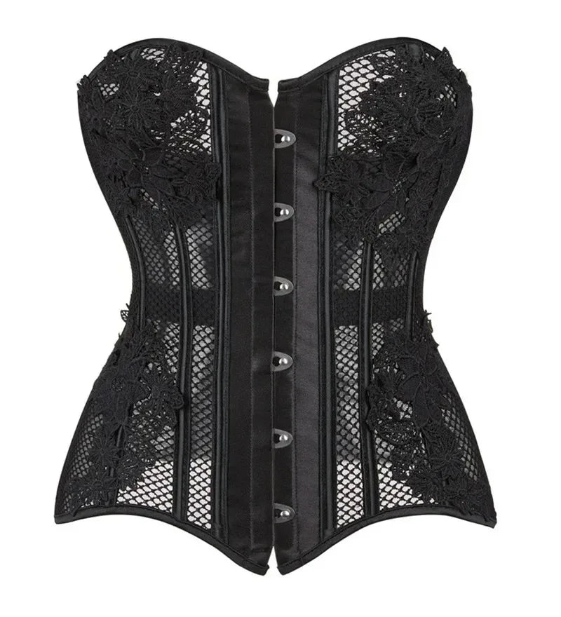 Fishnet Lace Corset