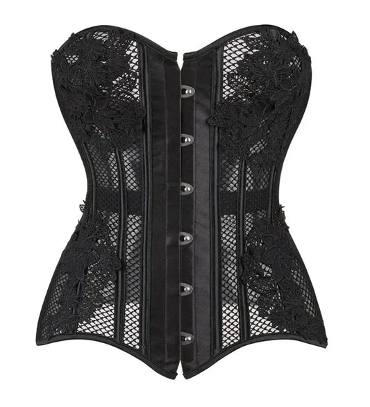 Fishnet Lace Corset
