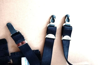 Retro Mesh Garter Belt