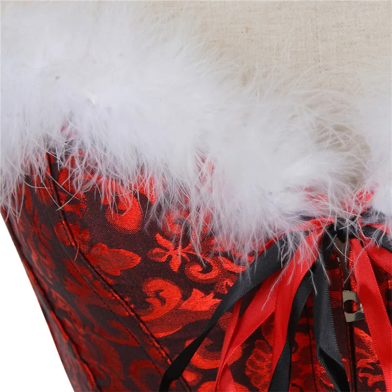 Christmas Mrs. Claus Corset