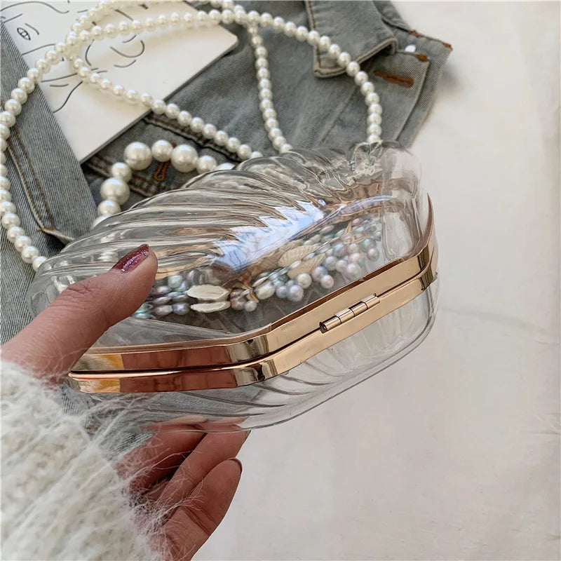 Transparent Seashell Bag