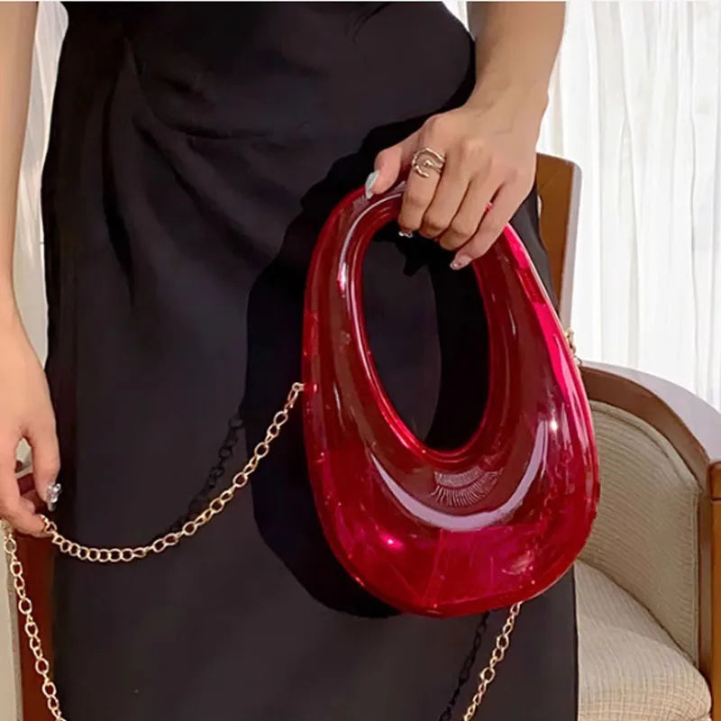 Acrylic Drop Purse